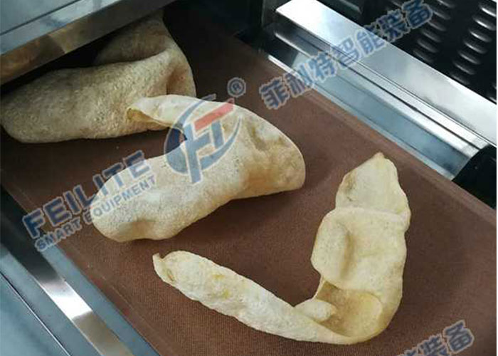 豬皮膨化微波烘幹燥設備成功交付,非油炸更健康 豬皮膨化微波烘幹燥設備成功交付,非油炸更健康
