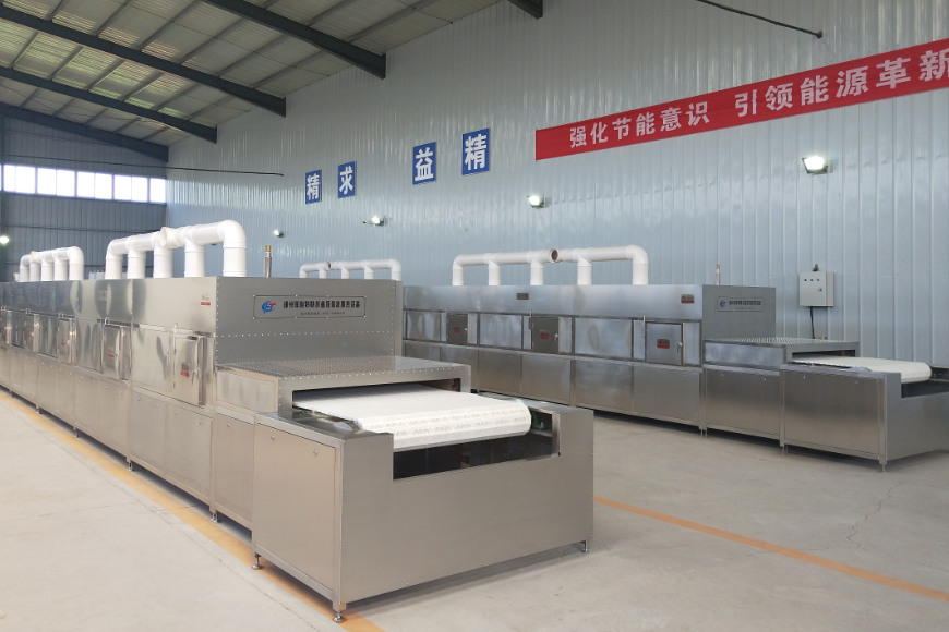 180KW快餐微波加熱設備成功交付河南客戶